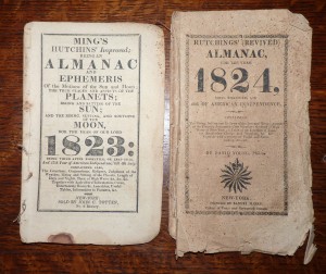 almanacs from 1823 and 1824
