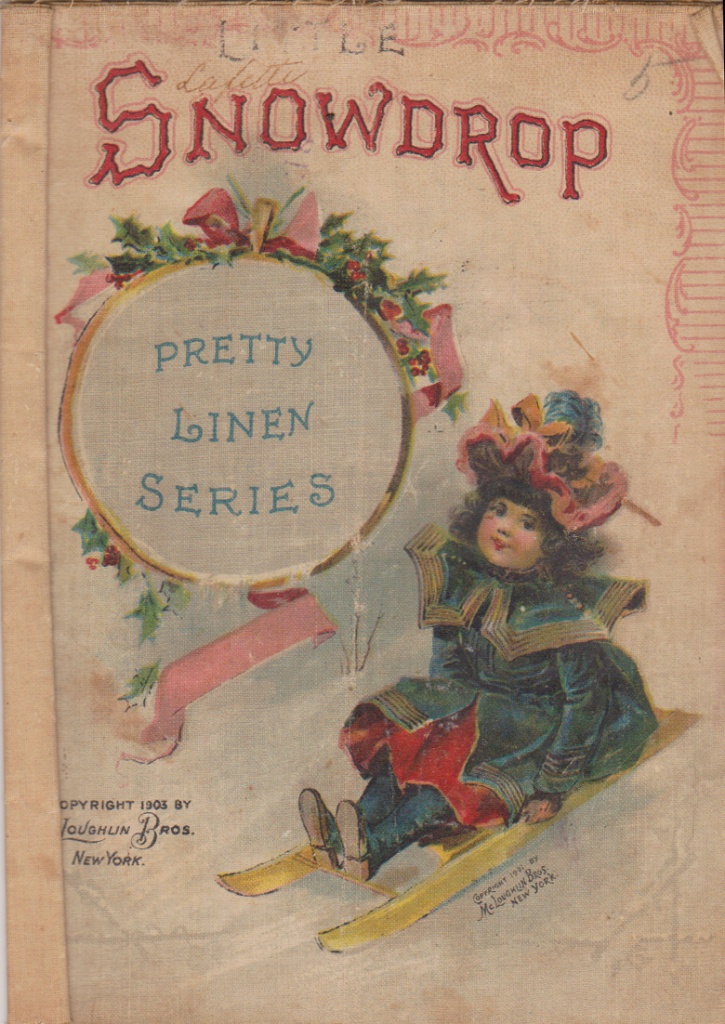 antique book cover