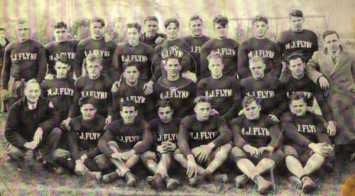 Football team, circa 1925.